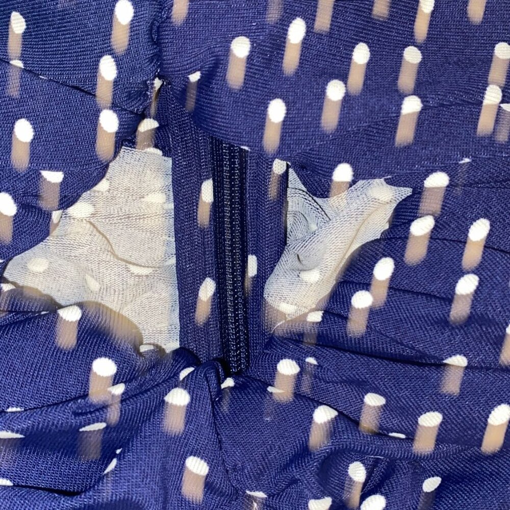 MAGDA BUTRYM Polka dot ruched halterneck mini dress - Picture 5 of 7
